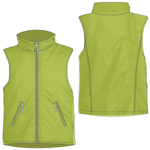 Fashion sewing patterns for Wind vest 7232